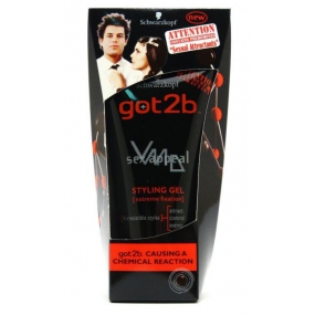 Got2b Sex Appeal stylingový gel extrémně silný 5 pro muže 150 ml