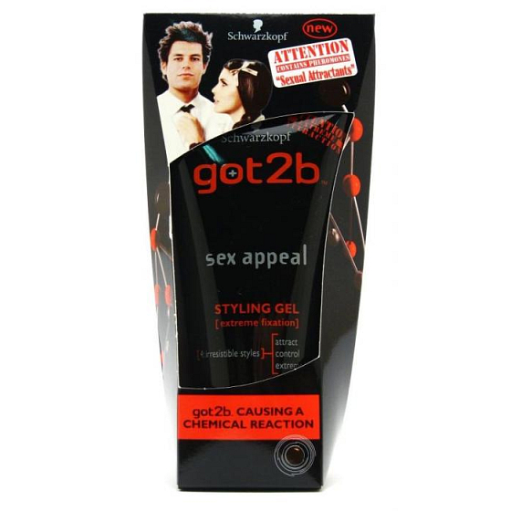 Got2b Sex Appeal stylingový gel extrémně silný 5 pro muže 150 ml
