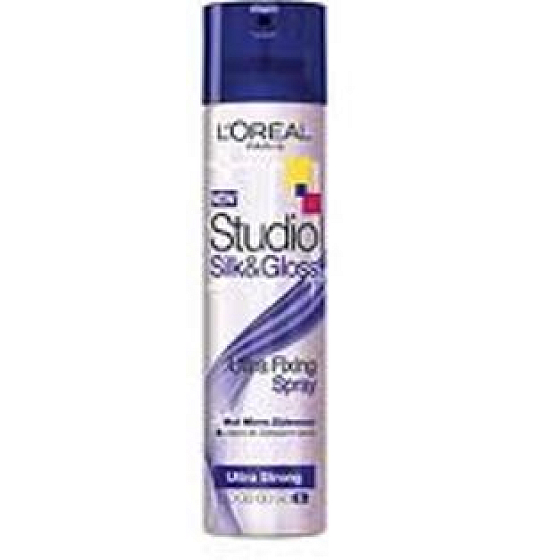 Loreal Paris Studio Line Silk & Gloss Ultra fix lak na vlasy 250 ml