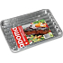 QDoma Grilovací misky hranaté 340 x 230 mm 4 kusy