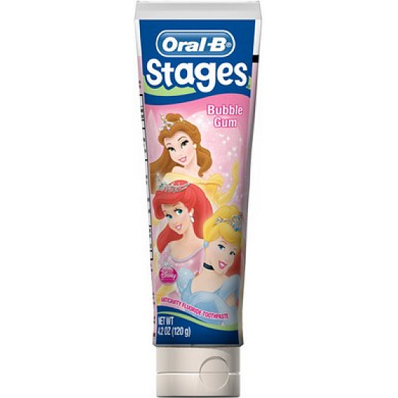 Oral-B Stages Disney Princezny 6+ let Zubní pasta pro děti 75 ml