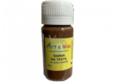 Art e Miss Farba na jasny tekstyl 23 Jasny brąz 40 g