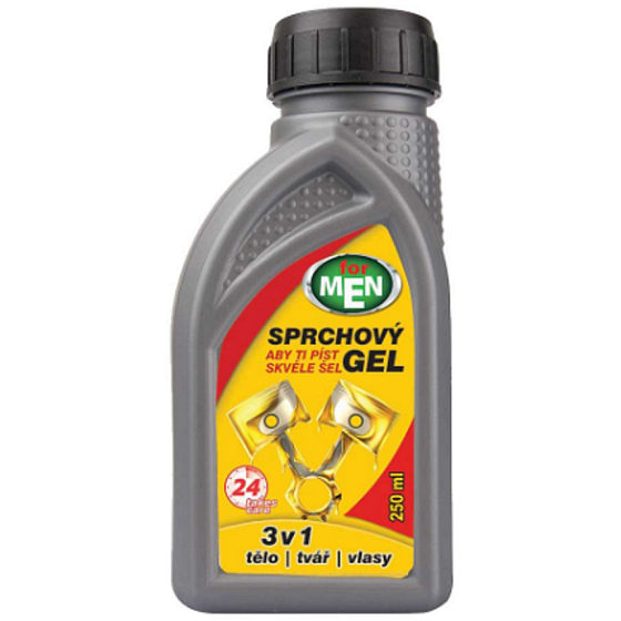 Bohemia Gifts Helik żel pod prysznic dla prawdziwego mężczyzny 200 ml