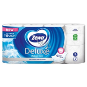 Zewa Deluxe Aqua Tube Delicate Care papier toaletowy 150 arkuszy 3 warstwy 8 sztuk, rolka, którą można spłukać