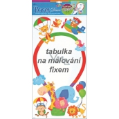 Naklejki na ścianę balon biała tablica 60 x 30 cm 1 arkusz