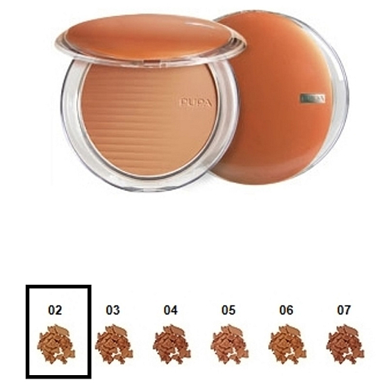 Pupa Desert Bronzing Powder bronzující pudr 02 Honey Gold 35 g