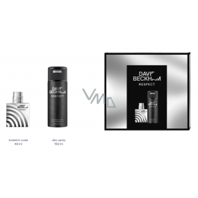 David Beckham Respect toaletní voda 40 ml + deodorant sprej 150 ml kosmetická sada pro muže David Beckham Respect toaletní voda 40 ml + deodorant sprej 150 ml kosmetická sada pro muže