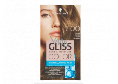Schwarzkopf Gliss Color farba do włosów 7-00 Ciemny blond 2 x 60 ml