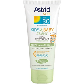Astrid Sun Kids & Baby OF30 delikatny krem do opalania 100 ml
