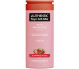 Authentic Toya Aroma Truskawka & Mięta aromatyczny żel pod prysznic 400 ml