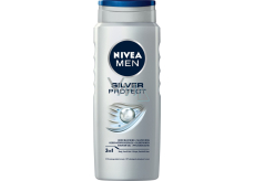 Nivea Men Silver Protect 3w1 żel pod prysznic do ciała, twarzy i włosów 500 ml