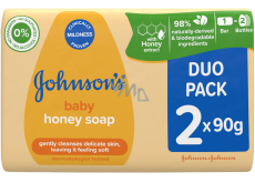 Johnsons Baby Med mydło do kąpieli dla dzieci 2 x 90 g, duopack