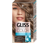 Schwarzkopf Gliss Color farba do włosów 7-16 Chłodny popielaty blond 2 x 60 ml