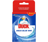 Duck Aqua Blue Efekt niebieskiej wody 4w1 Wc zwiększony dozownik zapasowy wkład 2 x 40 g