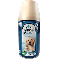 Glade Refreshing Air odświeżacz powietrza dla zwierząt automatyczny wkład spray 269 ml