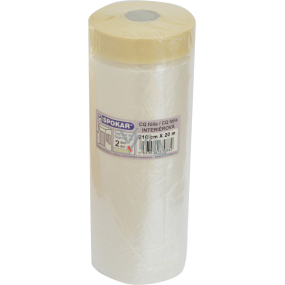 Spokar CQ fólie s papírovou páskou, 210 cm × 20 m Spokar CQ fólie s papírovou páskou, 210 cm × 20 m