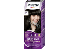 Schwarzkopf Palette Intensive Color Creme, farba do włosów, N1 czarna, 50 ml