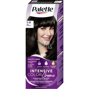 Schwarzkopf Palette Intensive Color Creme, farba do włosów, N1 czarna, 50 ml