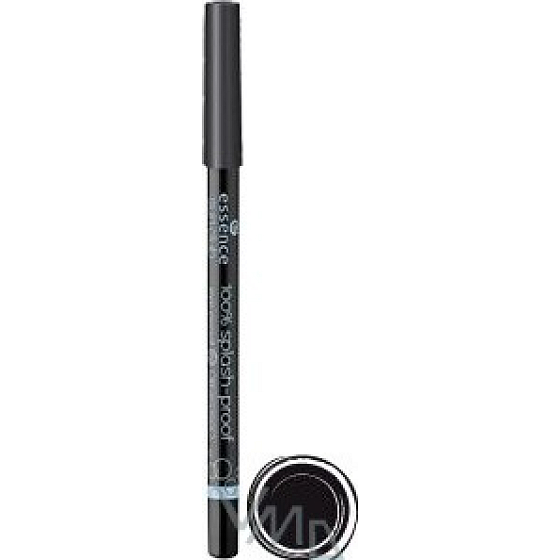 Essence Sun Club 100% Splash-proof voděodolná tužka na oči 01 Ultra Black 1,1 g