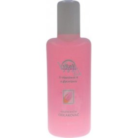 Vitali Regenerační s vitaminem A a glycerinem odlakovač na nehty 200 ml Vitali Regenerační s vitaminem A a glycerinem odlakovač na nehty 200 ml