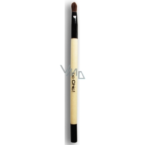Be Chic! Professional White B 06 kosmetický štětec na oči kulatý s přírodními vlasy poníka 17 cm