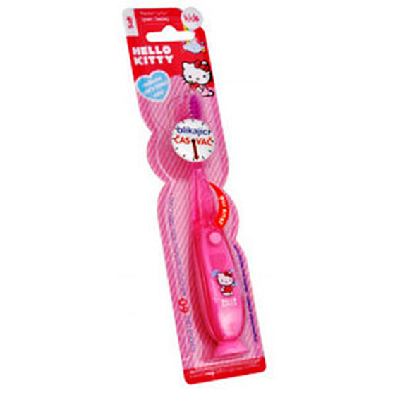 Hello Kitty Miękki migający szczoteczka do zębów z timerem 1 minuta dla dzieci