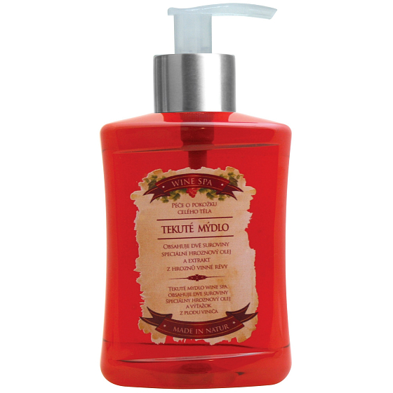 Bohemia Gifts Wine Spa Vinná kosmetika tekuté mýdlo 300 ml
