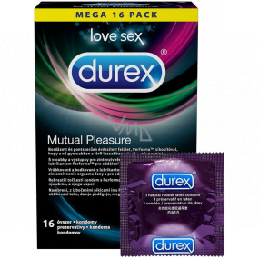 Durex Mutual Pleasure kondom nominalna szerokość: 56 mm 16 sztuk
