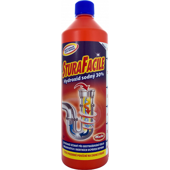 Stura Facile Hydroxid sodný 30% nový kapalný čistič odpadů 1 l