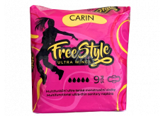 Carin Ultra Wings Free Style wkładki higieniczne 9 sztuk