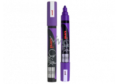 Uni Mitsubishi Chalk Marker marker do szkła fioletowy 1,8-2,5 mm, PWE-5M