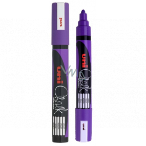 Uni Mitsubishi Chalk Marker marker do szkła fioletowy 1,8-2,5 mm, PWE-5M
