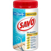Savo Mini 3w1 tabletki chlorowe kompleks do basenu dezynfekcja 0,76 kg