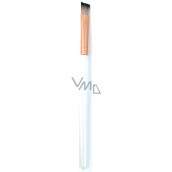 Pędzel kosmetyczny do cieni do oczu prosty duży Rosegold 17 cm