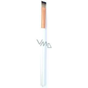 Pędzel kosmetyczny do cieni do oczu prosty duży Rosegold 17 cm