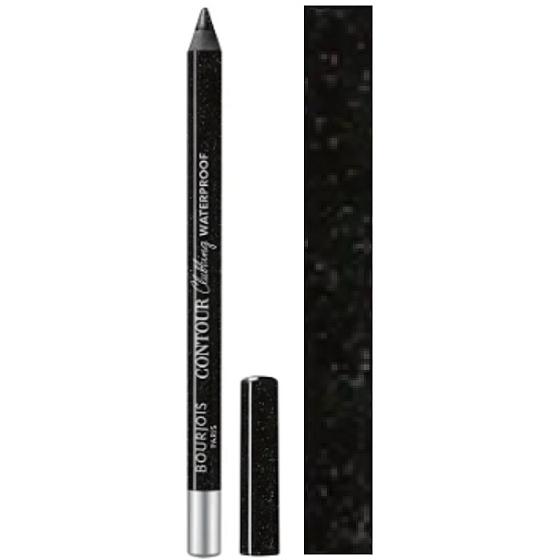 Bourjois Contour Clubbing wodoodporna kredka do oczu 55 Ultra black glitter 1,2 g