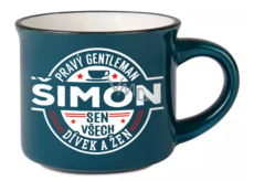 Albi Espresso kubek Szymon - Prawdziwy gentleman, sen wszystkich dziewcząt i kobiet 45 ml