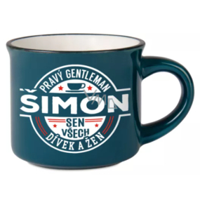 Albi Espresso kubek Szymon - Prawdziwy gentleman, sen wszystkich dziewcząt i kobiet 45 ml