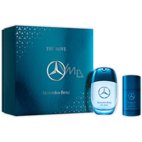 Mercedes-Benz The Move woda toaletowa dla mężczyzn 100 ml + dezodorant w sztyfcie 75 g, zestaw prezentowy