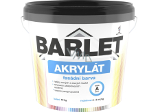BARLET akrylát fasádní barva bílá báze A, 10 kg