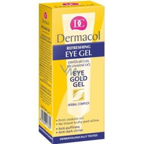 Dermacol Eye Gold Gel żel do oczu na zmęczone oczy 15 ml