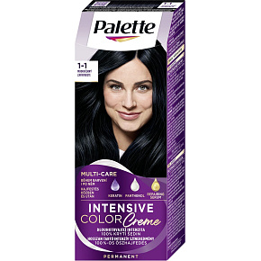 Schwarzkopf Palette Intensive Color Creme, farba do włosów, C1 niebiesko-czarna, 50 ml Schwarzkopf Palette Intensive Color Creme, farba do włosów, C1 niebiesko-czarna, 50 ml