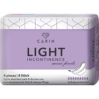 Carin Light wkładki anatomiczne, 8 szt.