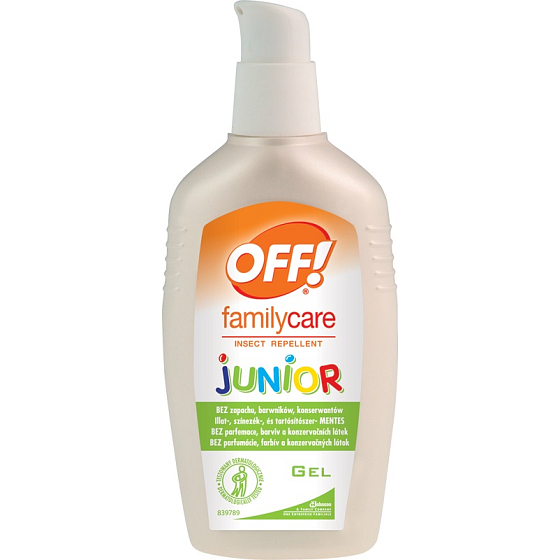 Off! Family Care Junior repelentní gel 100 ml