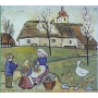 Bohemia Gifts Josef Lada Mladá kopřiva krémový sprchový gel 250 ml