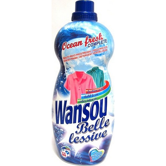 Wansou Belle Lessive Ocean Fresh tekutý prací prostředek 2 l