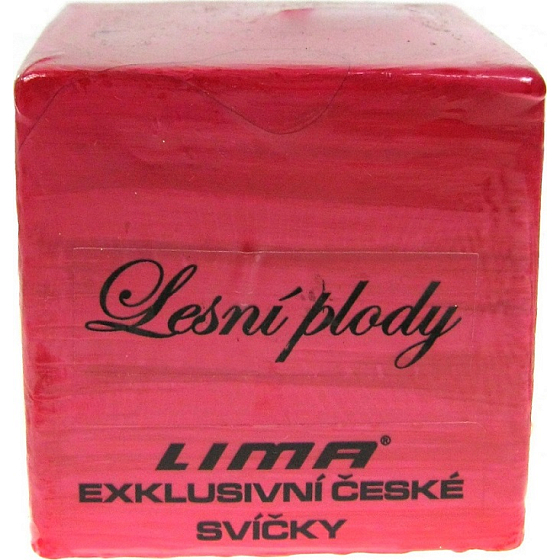 Lima Wellness Lesní plody aroma svíčka krychle 65 x 65 mm 1 kus