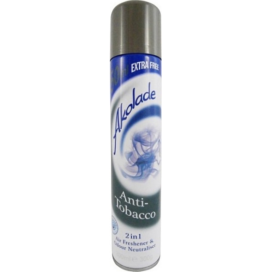Akolade Anti-Tobacco 2v1 osvěžovač vzduchu 300 ml