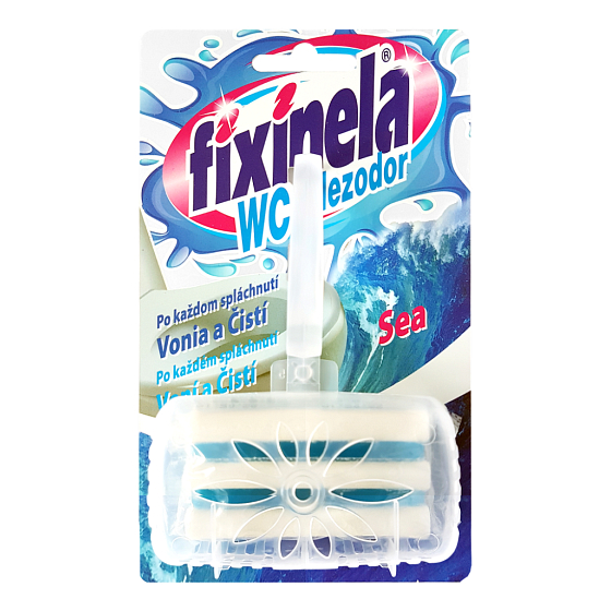 Fixinela WC Dezodor Sea závěs komplet 50 g