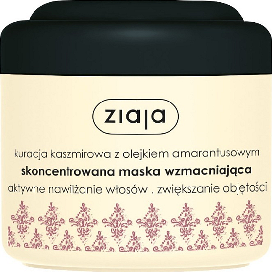Ziaja Kaszmirowa maska do włosów z olejem amarantowym 200 ml